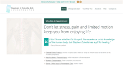 Desktop Screenshot of doholischiropractic.com